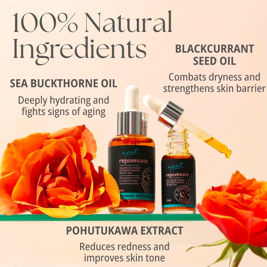 Neat Rejuvenate: Pore Refining Night Oil 50ml