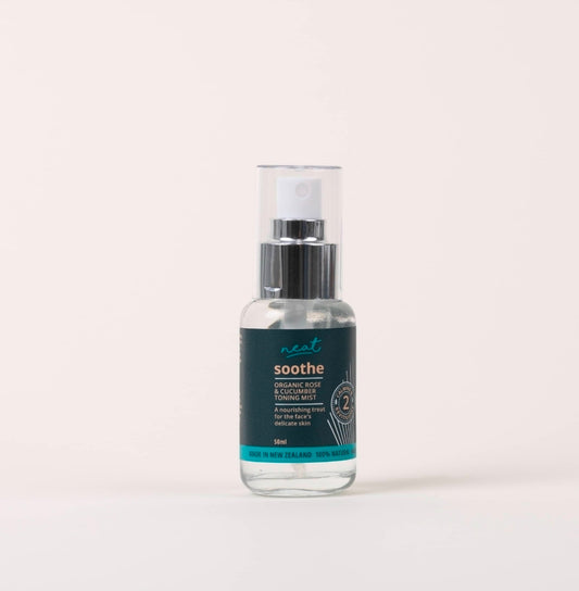 Neat Soothe: Organic Rose & Cucumber Toning Mist 50ml