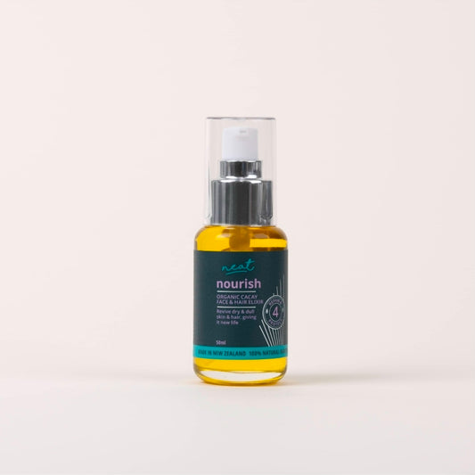 Neat Nourish: Organic Cacay Face and Hair Elixir 50ml